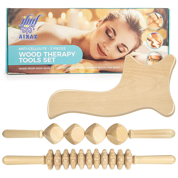 AINAZ |  Lymphatic Wood Therapy Massage Bundle